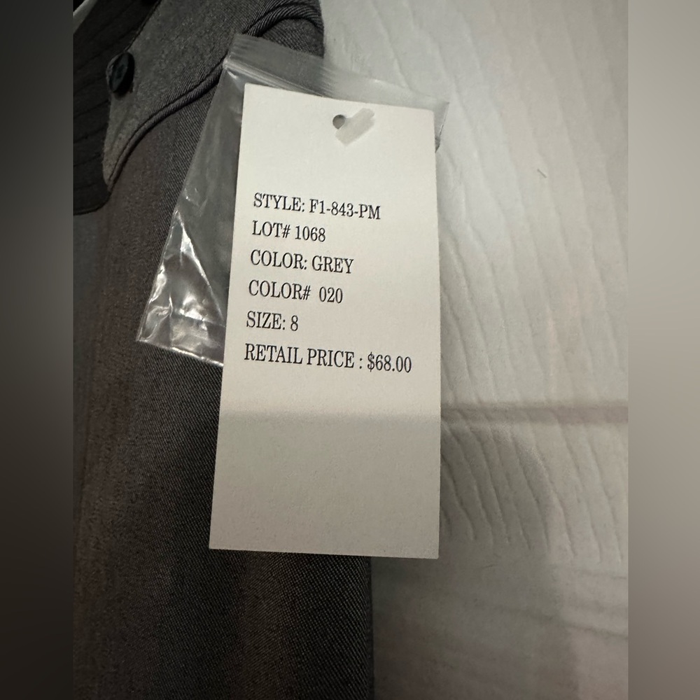 NWT Cass Gray/Black‎ pencil skirt - Size 8 - Picture 3 of 8